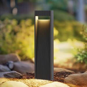 Lucande LED putna svjetiljka Tavion, 60 cm, antracit, IP65, Crno, Aluminij