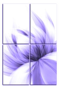 Slika na platnu - Elegantan cvijet - pravokutnik 7147VD (120x80 cm)