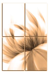 Slika na platnu - Elegantan cvijet - pravokutnik 7147FD (120x80 cm)