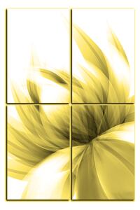 Slika na platnu - Elegantan cvijet - pravokutnik 7147ZD (90x60 cm)