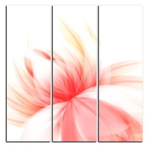 Slika na platnu - Elegantan cvijet - kvadrat 3147B (75x75 cm)