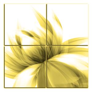 Slika na platnu - Elegantan cvijet - kvadrat 3147ZE (60x60 cm)