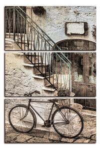Slika na platnu - Stara ulica u Italiji - pravokutnik 7153FB (90x60 cm )