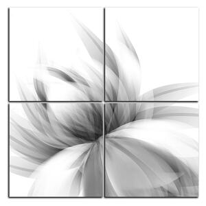 Slika na platnu - Elegantan cvijet - kvadrat 3147QE (60x60 cm)