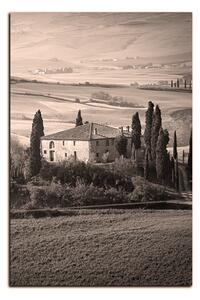 Slika na platnu - Talijanski ruralni krajolik - pravokutnik 7156QA (120x80 cm)