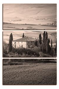 Slika na platnu - Talijanski ruralni krajolik - pravokutnik 7156QB (120x80 cm)