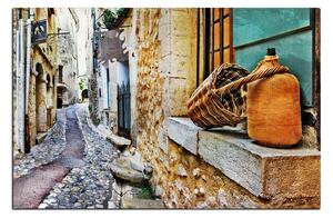 Slika na platnu - Stara mediteranska ulica 1151A (60x40 cm)
