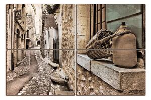 Slika na platnu - Stara mediteranska ulica 1151FE (150x100 cm)