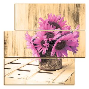 Slika na platnu - Mrtva priroda cvijet - kvadrat 3148FD (75x75 cm)