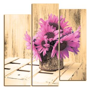 Slika na platnu - Mrtva priroda cvijet - kvadrat 3148FC (75x75 cm)