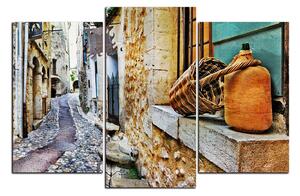 Slika na platnu - Stara mediteranska ulica 1151C (150x100 cm)