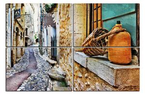 Slika na platnu - Stara mediteranska ulica 1151E (90x60 cm)