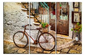 Slika na platnu - Stara ulica u Italiji 1153B (90x60 cm )