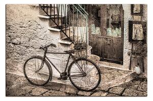 Slika na platnu - Stara ulica u Italiji 1153FA (90x60 cm )