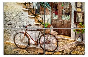 Slika na platnu - Stara ulica u Italiji 1153E (120x80 cm)