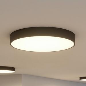 Arcchio LED stropna svjetiljka Noabelle, Ø 80 cm, crna, metal