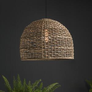 PR Home Cebu viseća svjetiljka, Ø 46 cm, sjenilo Lampakanay, IP20, prigušiva, Drvo, Dnevni boravak/blagovaonica, Drvo