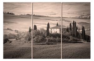 Slika na platnu - Talijanski ruralni krajolik 1156QB (90x60 cm )