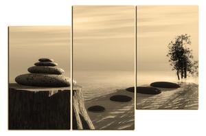 Slika na platnu - Zen stones 1162FD (90x60 cm)