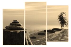 Slika na platnu - Zen stones 1162FC (90x60 cm)