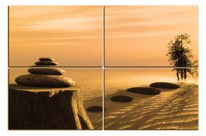 Slika na platnu - Zen stones 1162ZE (150x100 cm)