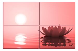 Slika na platnu - Zen lotos 1167CD (90x60 cm)