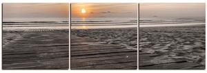 Slika na platnu - Zora na moru - panorama 5141FB (150x50 cm)