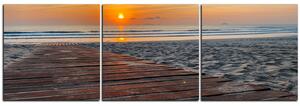 Slika na platnu - Zora na moru - panorama 5141B (150x50 cm)