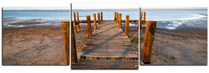 Slika na platnu - Rezervat prirode i pristanište - panorama 5142D (90x30 cm)