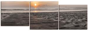 Slika na platnu - Zora na moru - panorama 5141FE (150x50 cm)