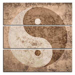Slika na platnu - Yin i yang simbol - kvadrat 3170C (75x75 cm)