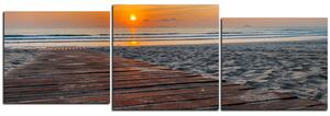 Slika na platnu - Zora na moru - panorama 5141D (150x50 cm)