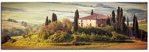 Slika na platnu - Talijanski ruralni krajolik - panorama 5156A (105x35 cm)