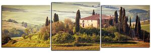 Slika na platnu - Talijanski ruralni krajolik - panorama 5156D (150x50 cm)