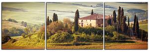 Slika na platnu - Talijanski ruralni krajolik - panorama 5156C (150x50 cm)