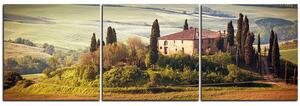 Slika na platnu - Talijanski ruralni krajolik - panorama 5156B (150x50 cm)