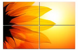 Slika na platnu - Cvijet suncokreta 1201E (90x60 cm)
