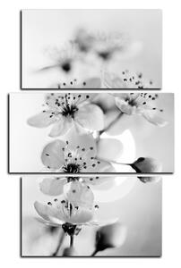Slika na platnu - Mali cvjetovi na grani - pravokutnik 7173QC (90x60 cm)