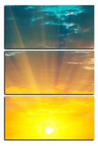 Slika na platnu - Zalazak sunca - pravokutnik 7200B (120x80 cm)