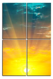 Slika na platnu - Zalazak sunca - pravokutnik 7200D (90x60 cm)