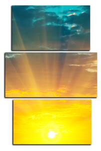 Slika na platnu - Zalazak sunca - pravokutnik 7200C (90x60 cm)