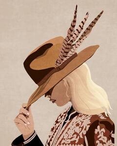 Ilustracija Cowgirl, Emel Tunaboylu