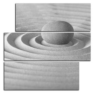 Slika na platnu - Kamen za opuštanje - kvadrat 3192QD (75x75 cm)