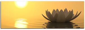 Slika na platnu - Zen lotos - panorama 5167A (105x35 cm)