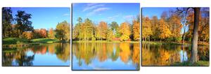 Slika na platnu - Jesenski park - panorama 5175D (90x30 cm)