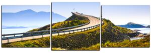 Slika na platnu - Atlantska cesta - panorama 5184D (150x50 cm)