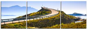 Slika na platnu - Atlantska cesta - panorama 5184C (150x50 cm)