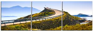 Slika na platnu - Atlantska cesta - panorama 5184B (90x30 cm)