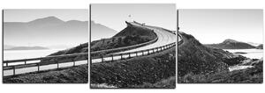 Slika na platnu - Atlantska cesta - panorama 5184QD (150x50 cm)