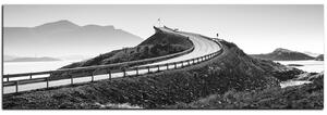 Slika na platnu - Atlantska cesta - panorama 5184QA (105x35 cm)